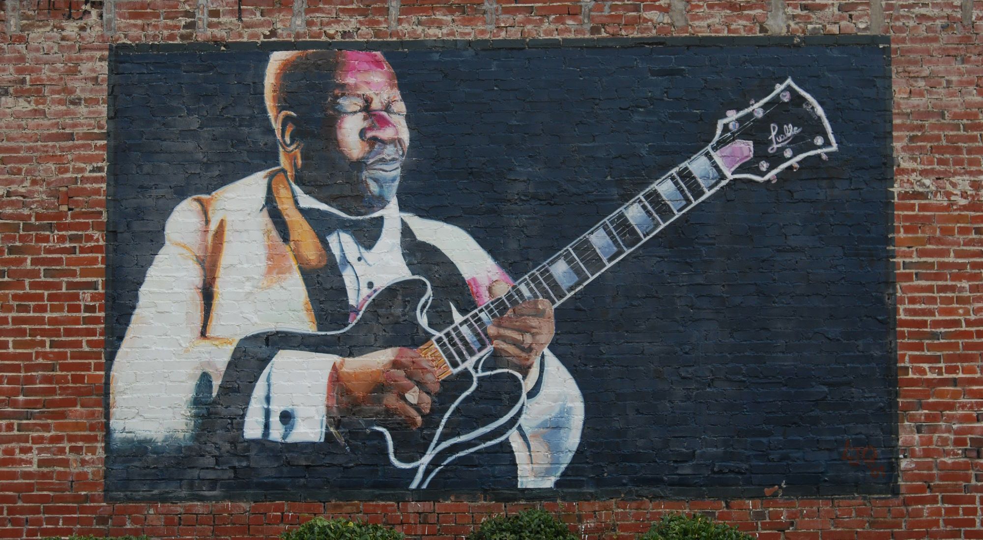 BB King Mural Indianola Mississippi