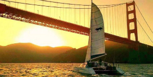 San Francisco - Sunset cruise per catamaran
